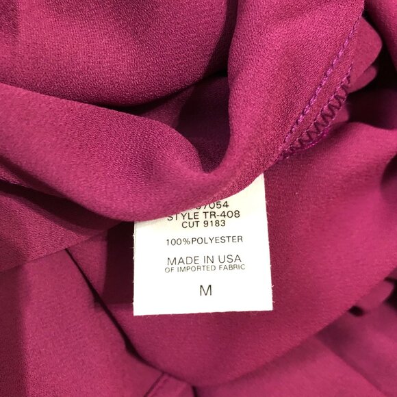 Three Eighty Two Women's Magenta Sleeveless Maxi Dress Size Medium‎ NWT - Picture 8 of 9